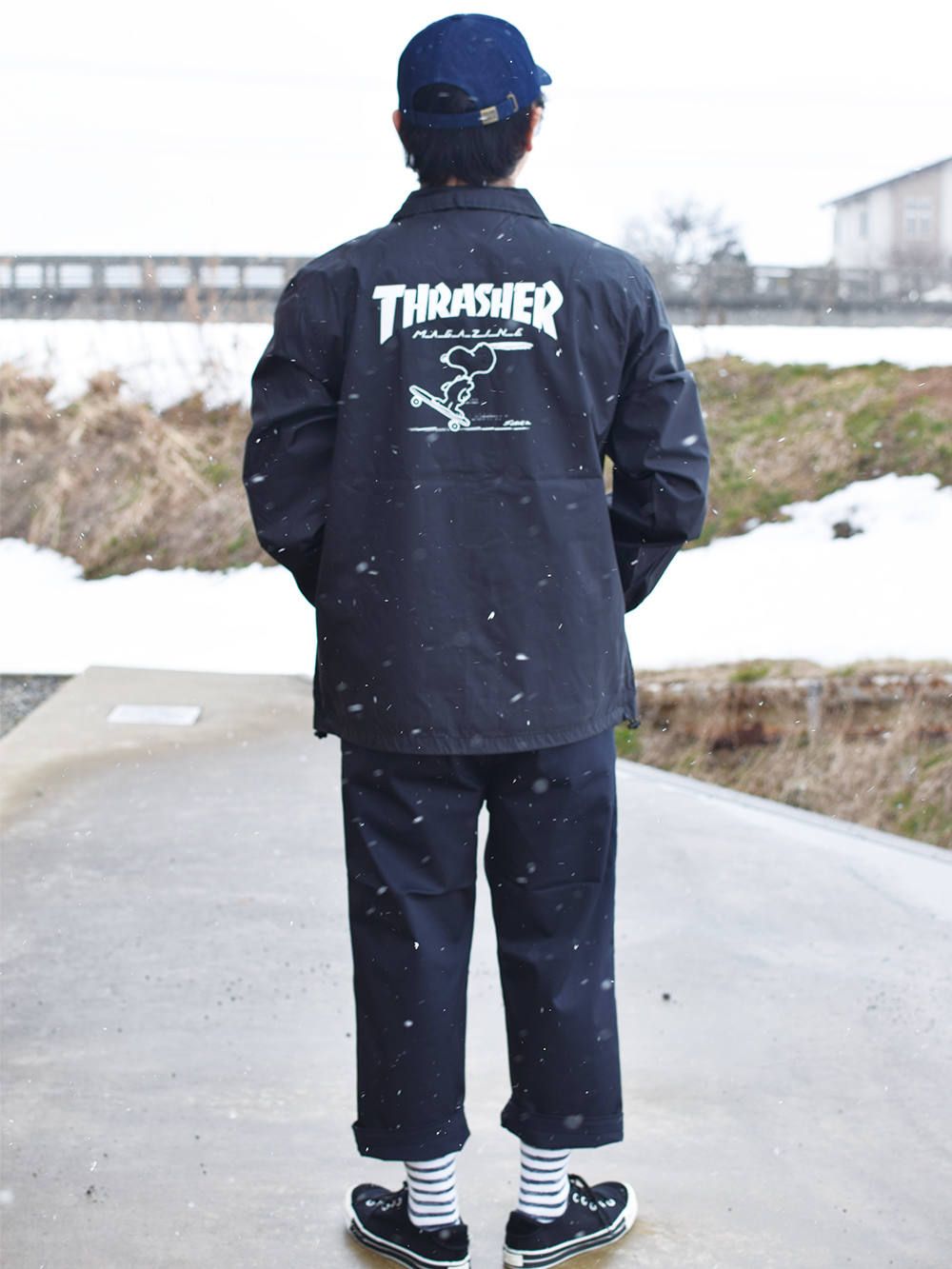 THRASHER×PEANUTS COACH JKT