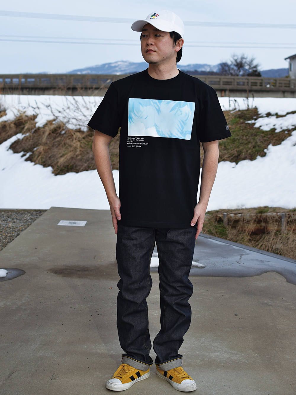 RCxEVANGELION T-SHIRT “Rei & Shinji”