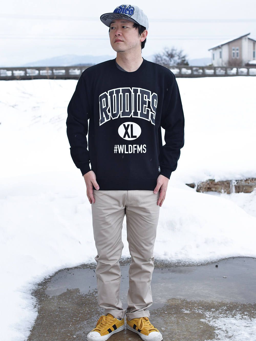 COLLEGE CREW-SWEAT