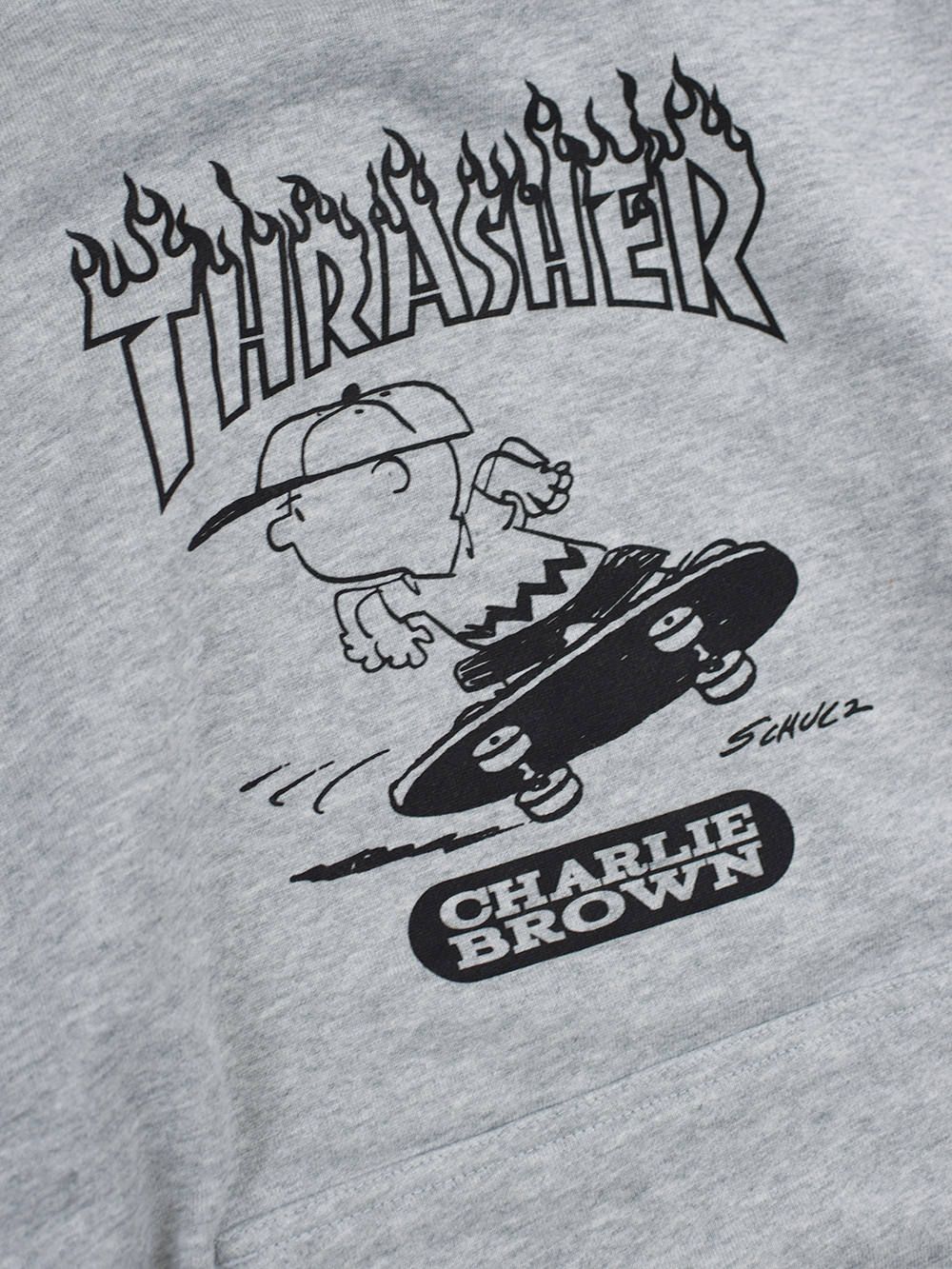 THRASHER×PEANUTS PULLOVER