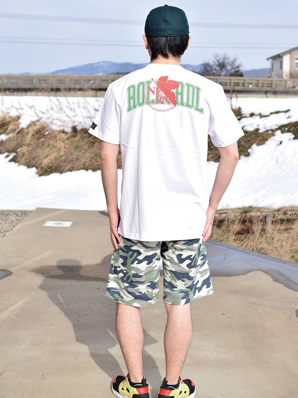 RCxEVANGELION CYCLOPS SHOUT T-SHIRT “EVANGELION:2.0″