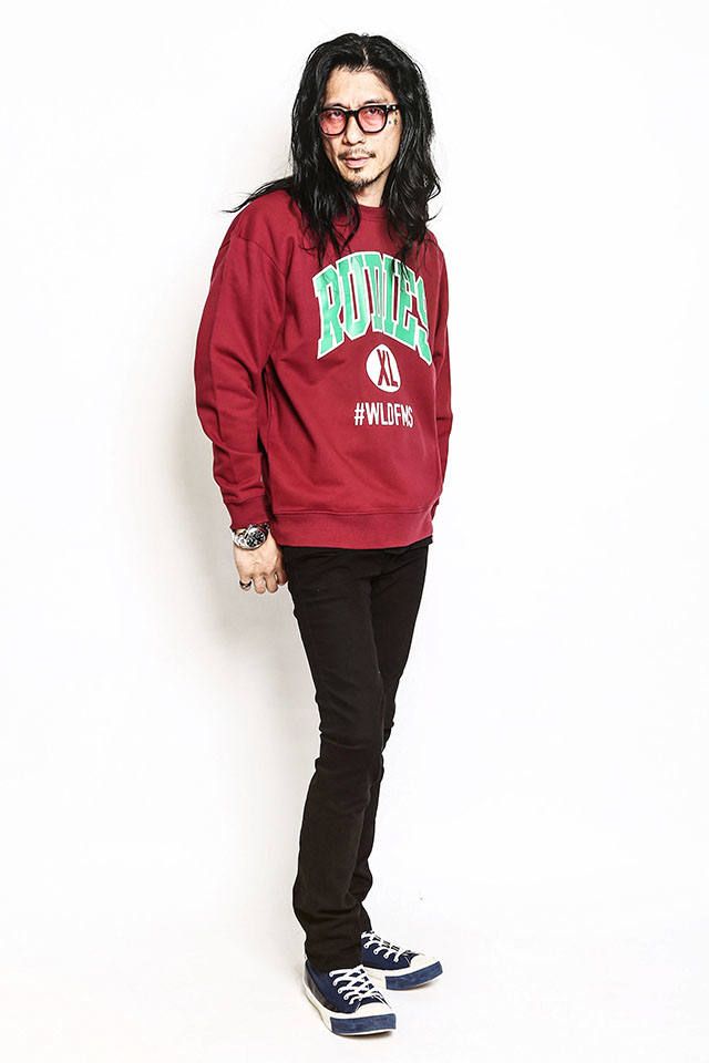 COLLEGE CREW-SWEAT