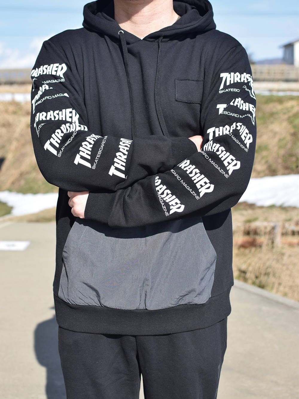 SLEEVE MAG-HOODIE
