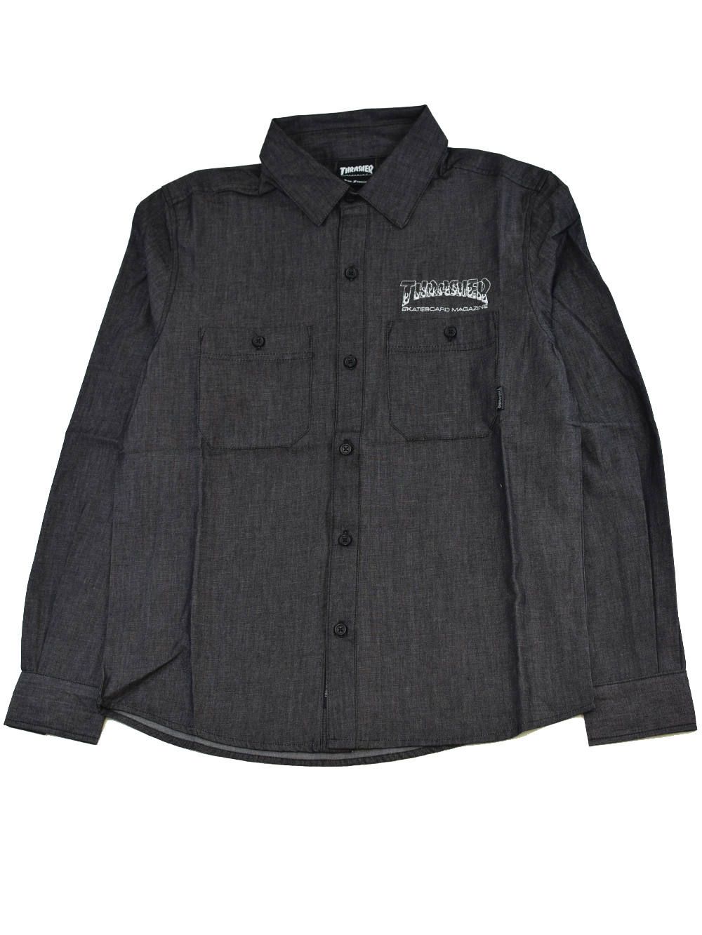 BBQ W.POCKET L/S SHIRTS