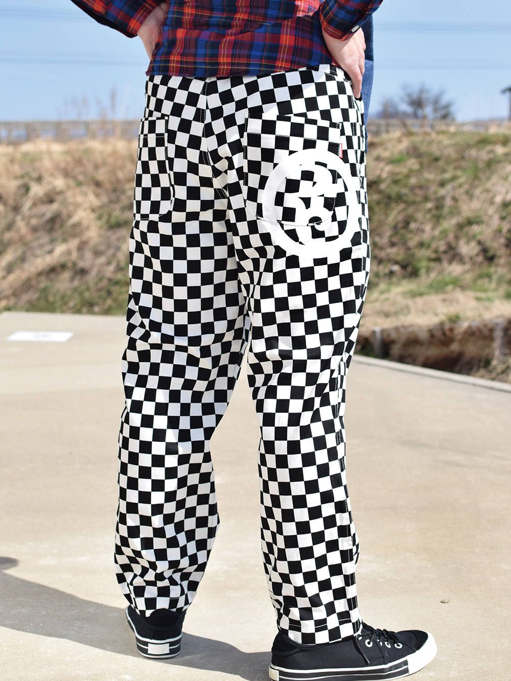 ROLLING CRADLE - RC CHECKER WIDE-PANTS | DOLL