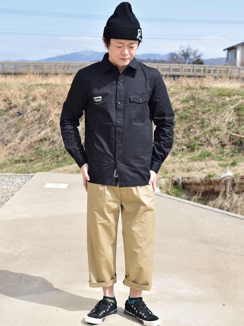 MAG PATCH L/S WORK SHIRTS