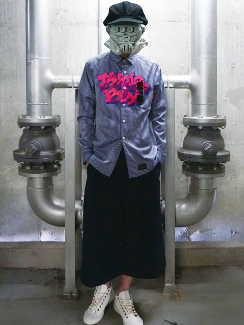 DUCK WIDE-PANTS