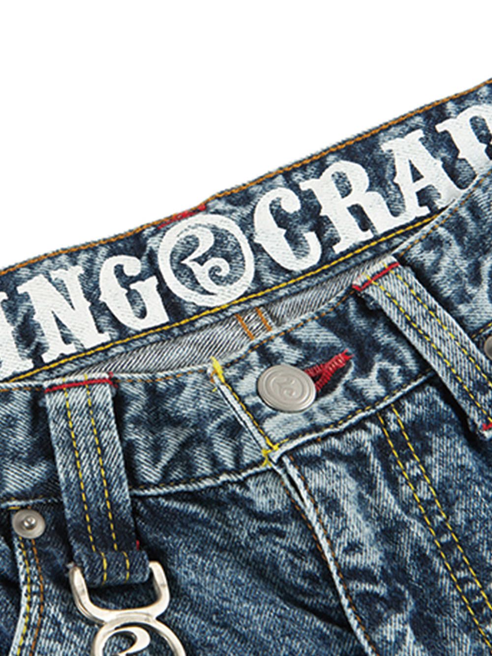 THUNDER GATE BAGGY-DENIM