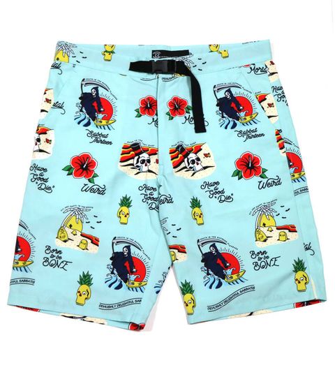 WEIRD BEACH ALOHA-SHORTS