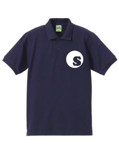 premium brand back print polo