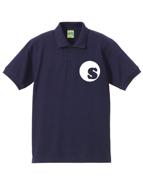 premium brand back print polo