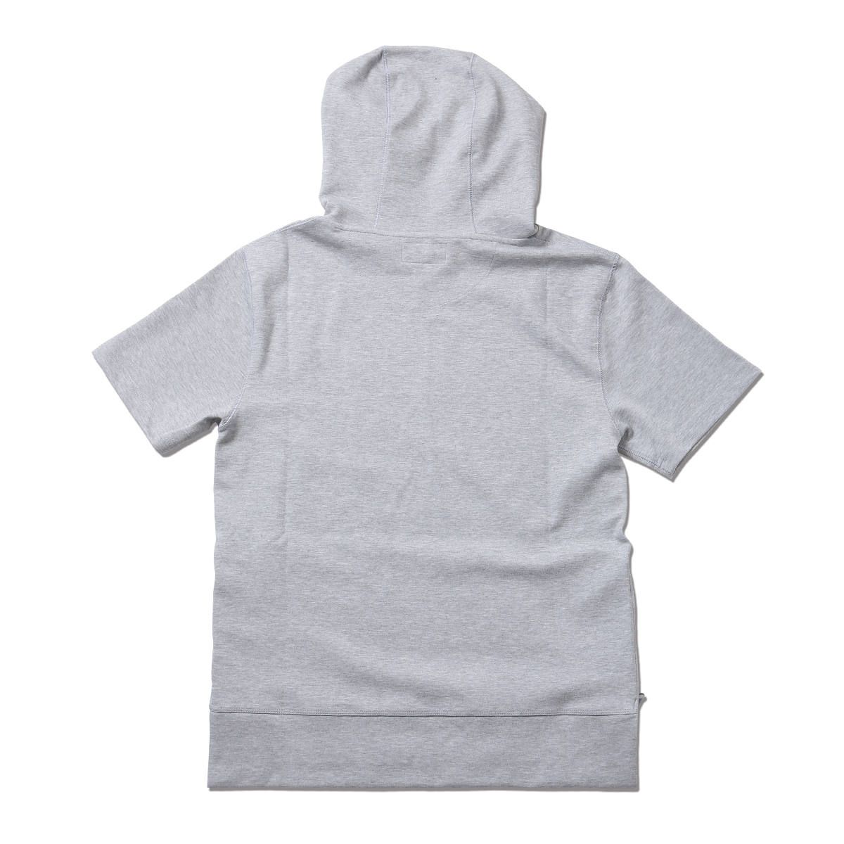 LOGO SIDE ZIP HOODIE S/S