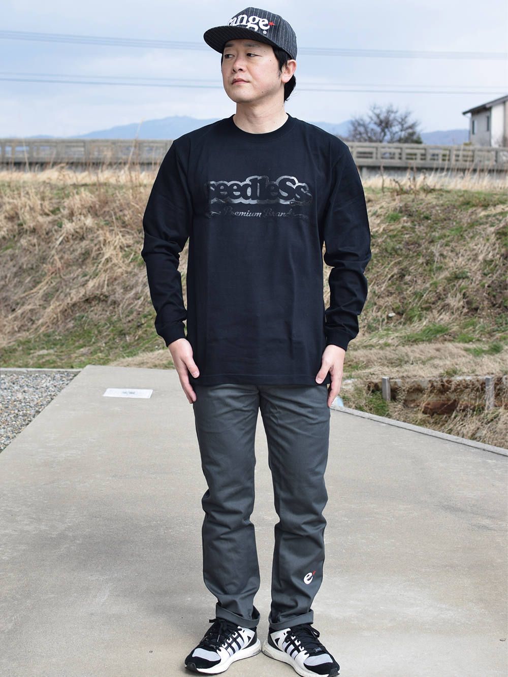 coop coating logo L/S tee