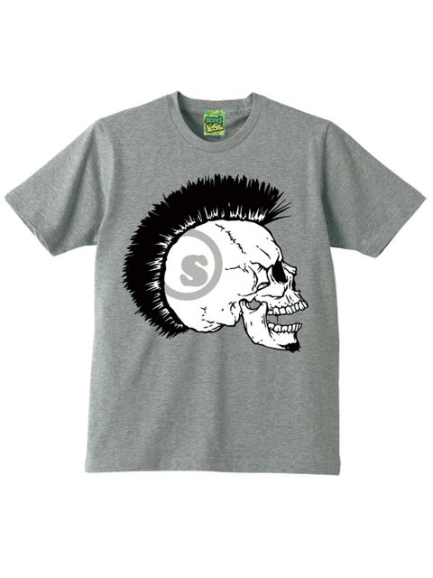 MOHICAN SKULL s/s T shirts