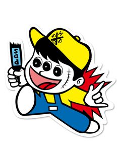 危険坊やステッカー