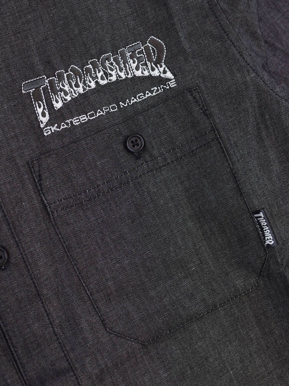 BBQ W.POCKET L/S SHIRTS