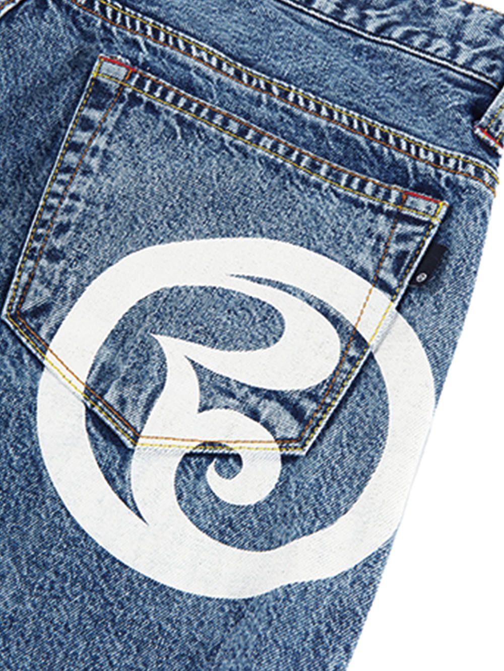 THUNDER GATE BAGGY-DENIM