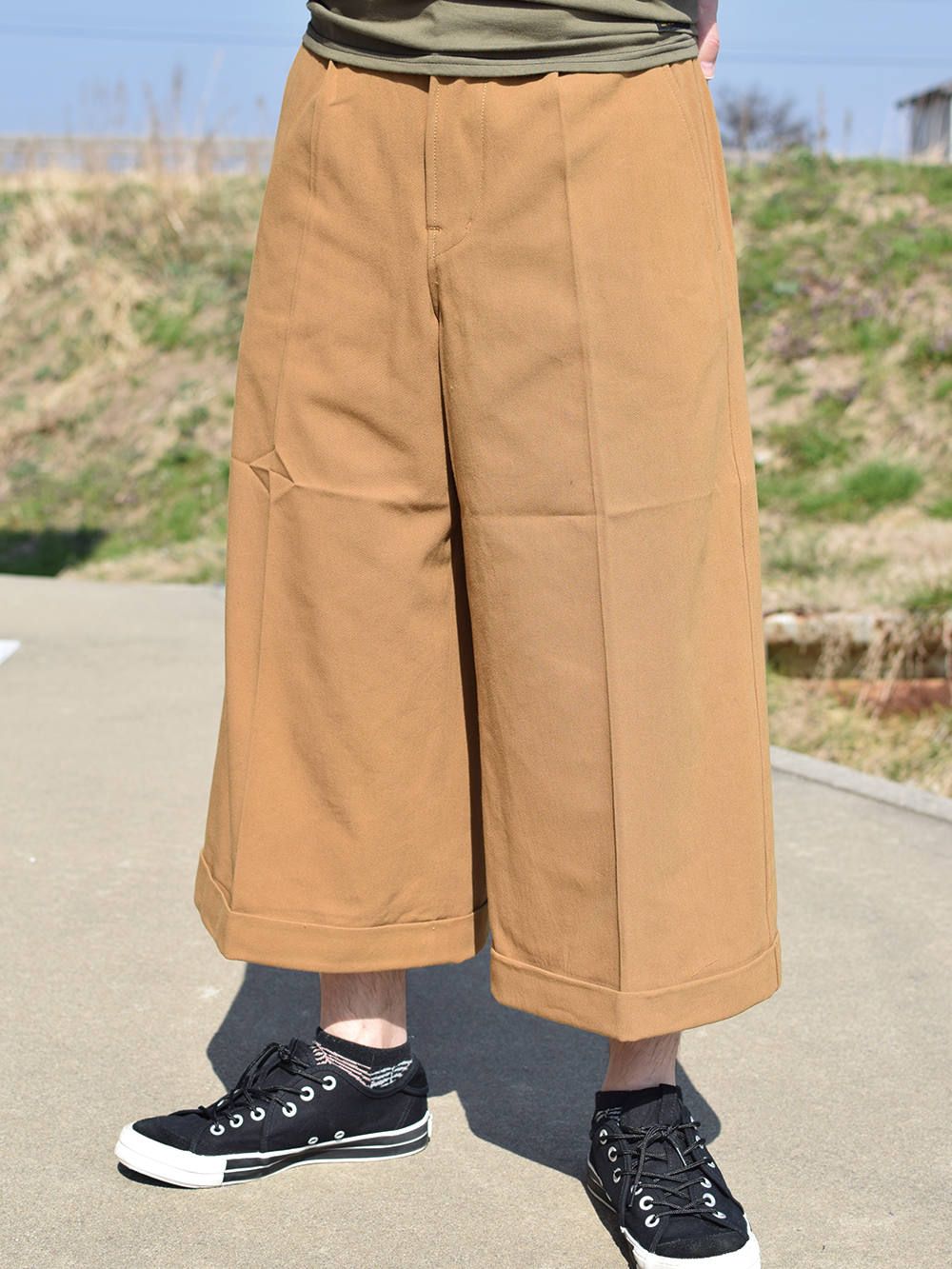 DUCK WIDE-PANTS