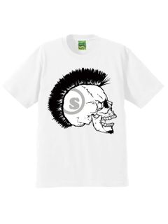 MOHICAN SKULL s/s T shirts