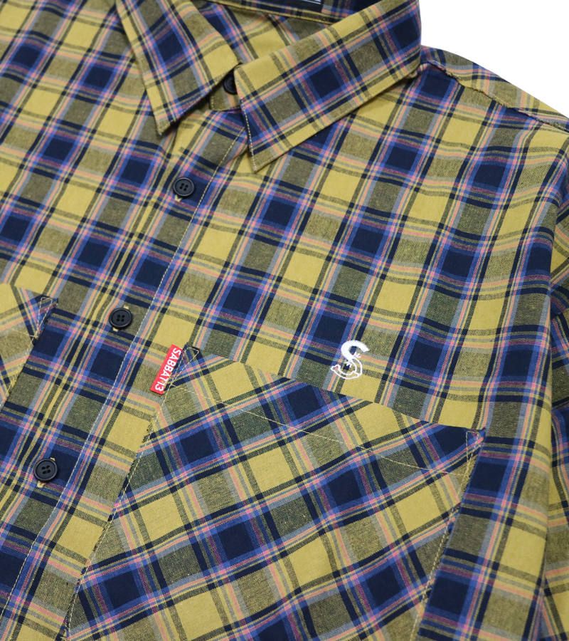 S-BONE CHECK S/S SHIRTS