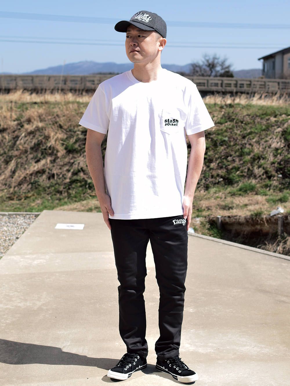 stash pocket ! s/s T shirts