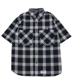 S-BONE CHECK S/S SHIRTS