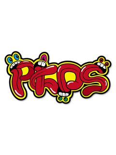 ベロPKDSロゴステッカー