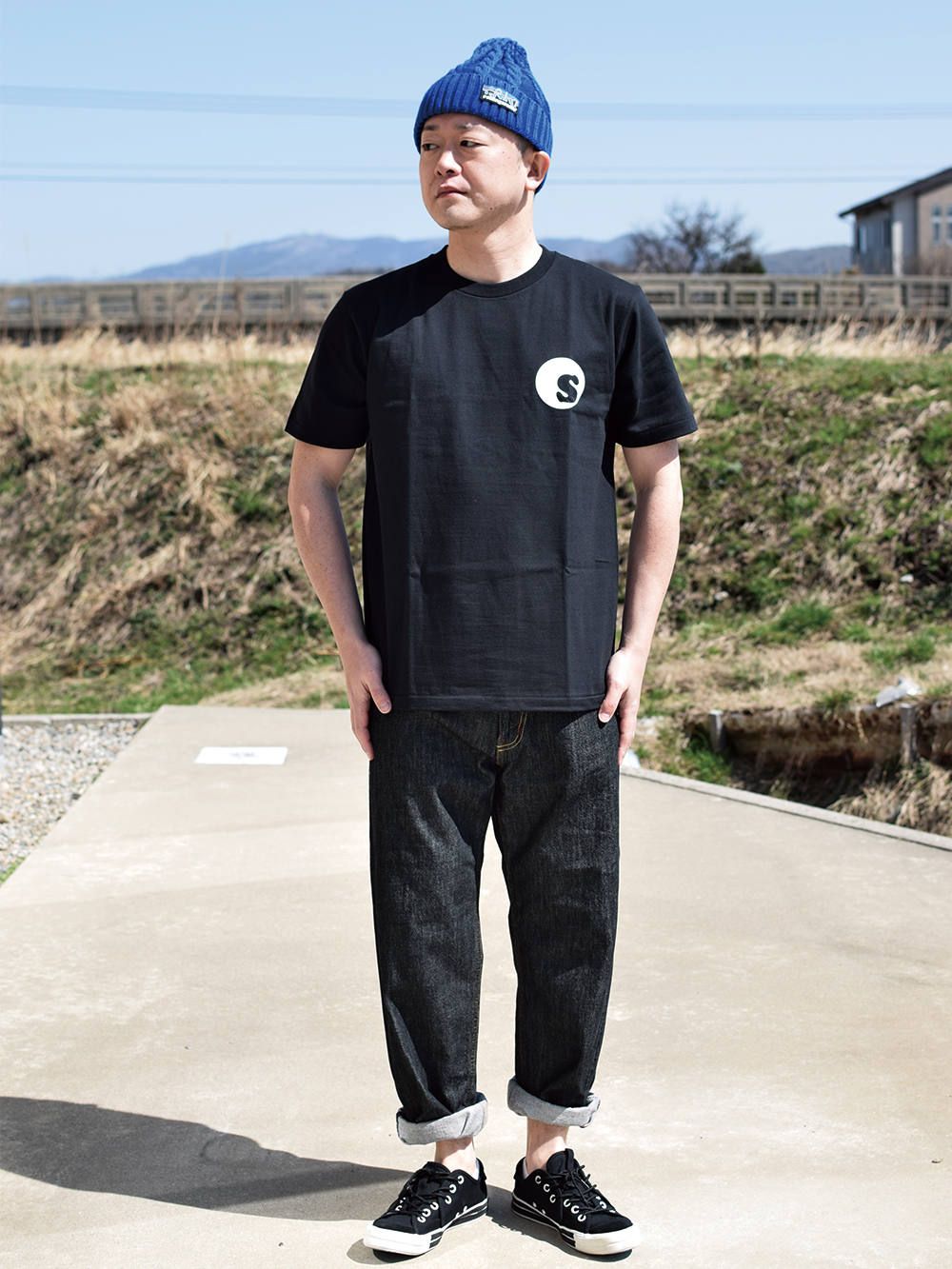 premium brand back print s/s T shirts