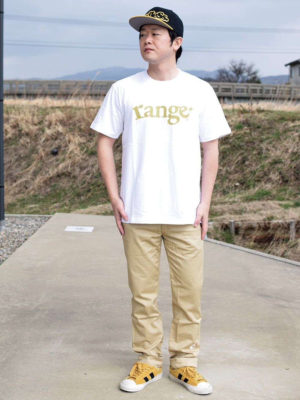 range logo s/s tee