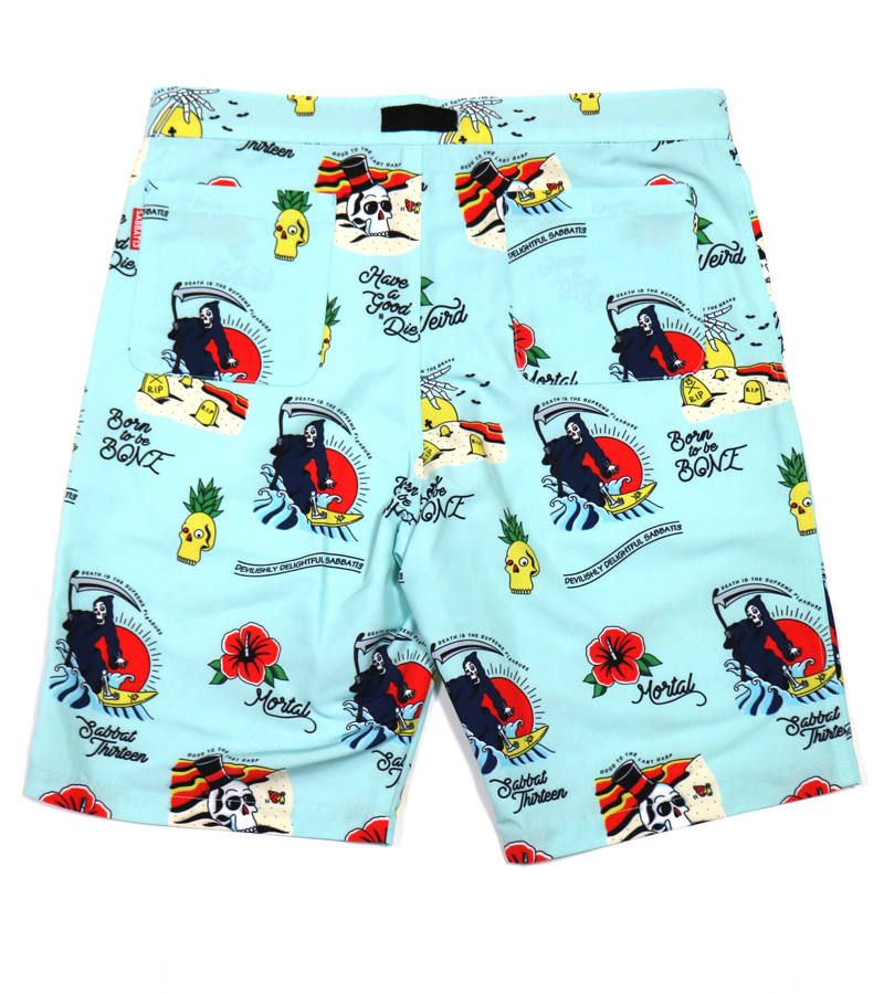 WEIRD BEACH ALOHA-SHORTS