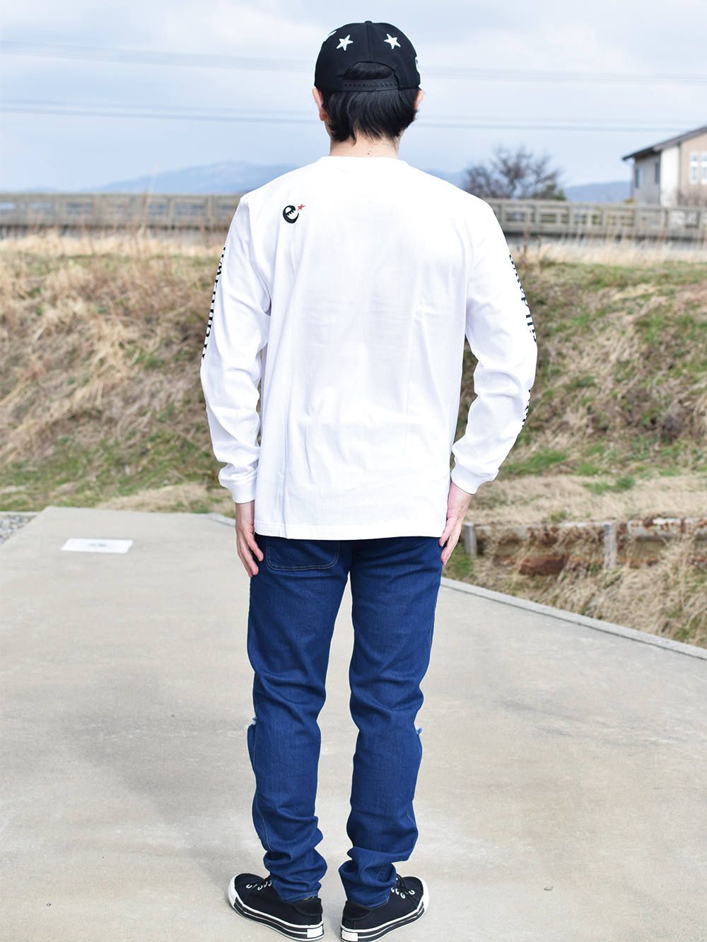 rg sleeve message L/S tee