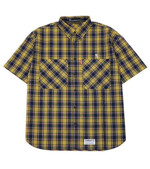 S-BONE CHECK S/S SHIRTS
