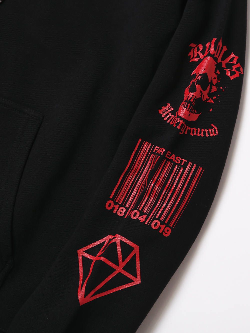 CONFUSE ZIPHOOD-SWEAT