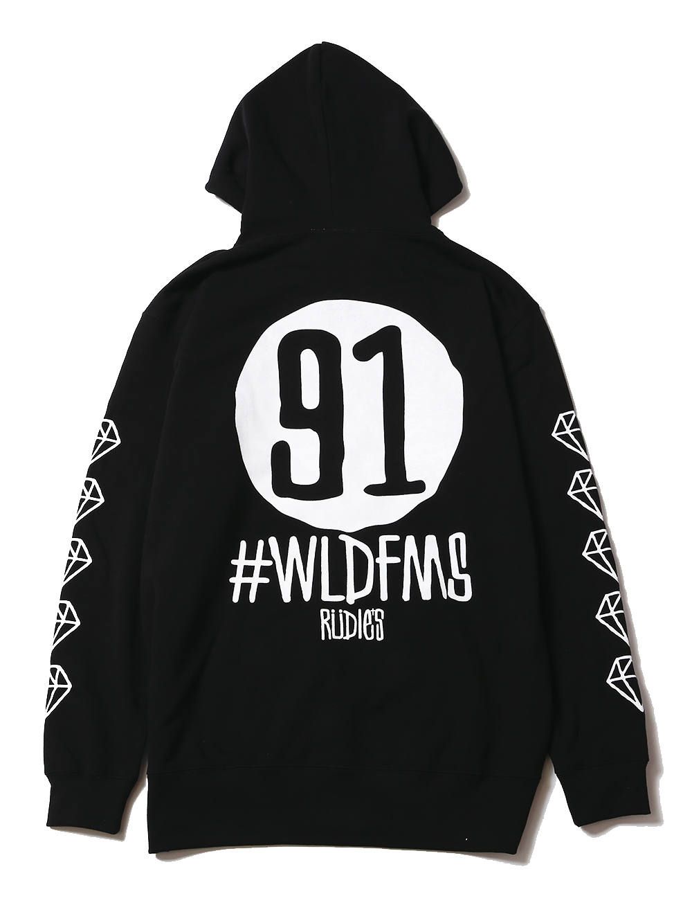 DRAWING NINEONE HOOD-SWEAT