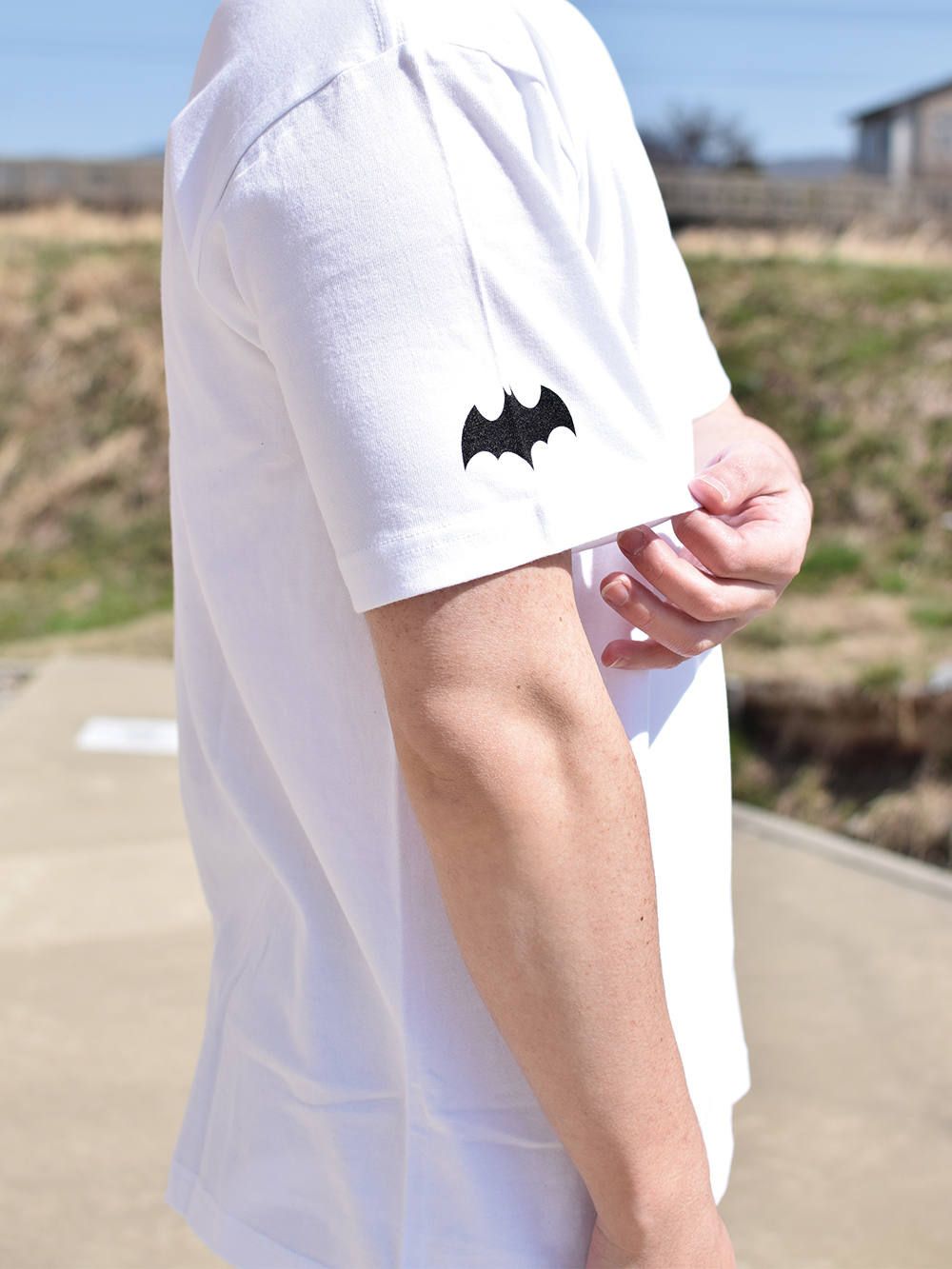 rg halfmoon logo s/s T