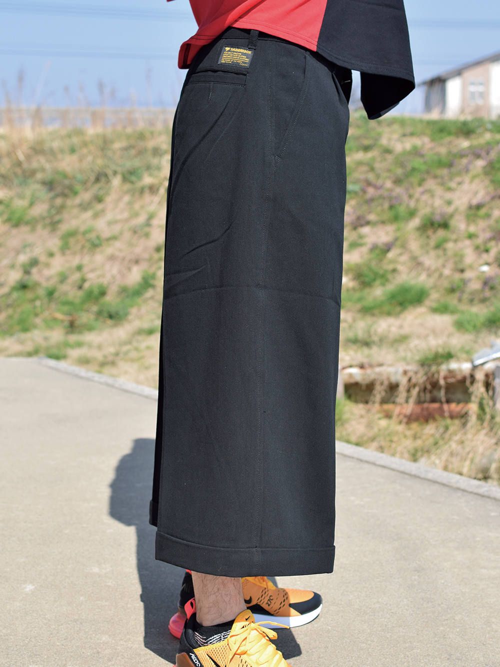 DUCK WIDE-PANTS