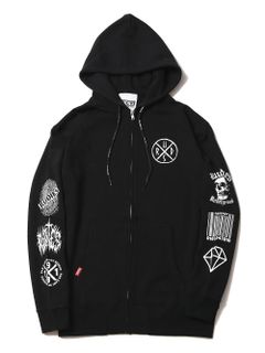 CONFUSE ZIPHOOD-SWEAT