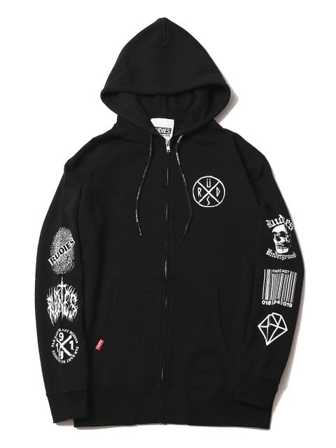 CONFUSE ZIPHOOD-SWEAT