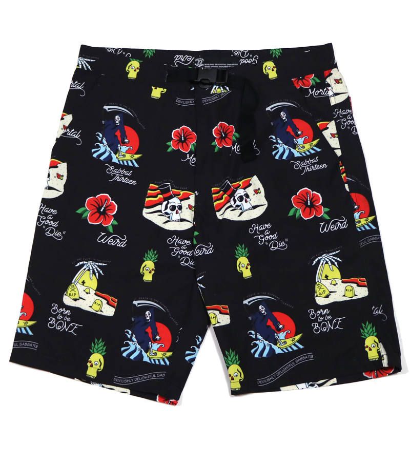 WEIRD BEACH ALOHA-SHORTS