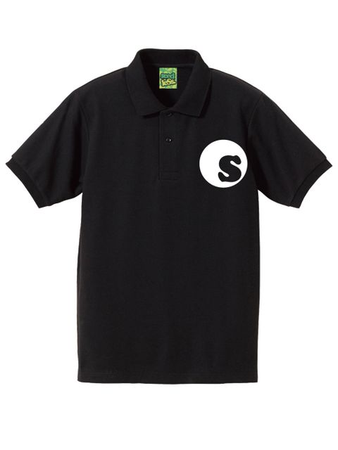 premium brand back print polo