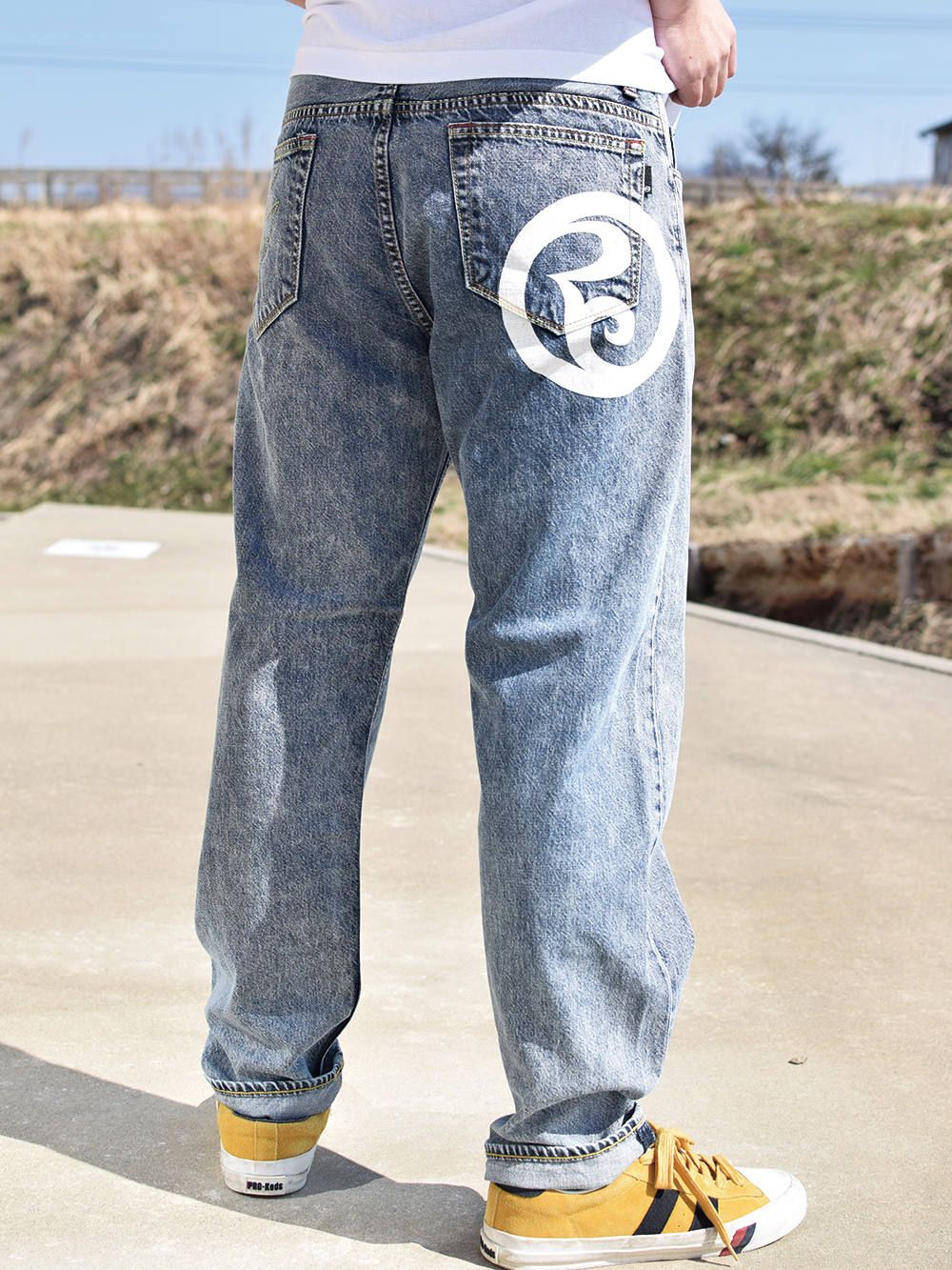 THUNDER GATE BAGGY-DENIM