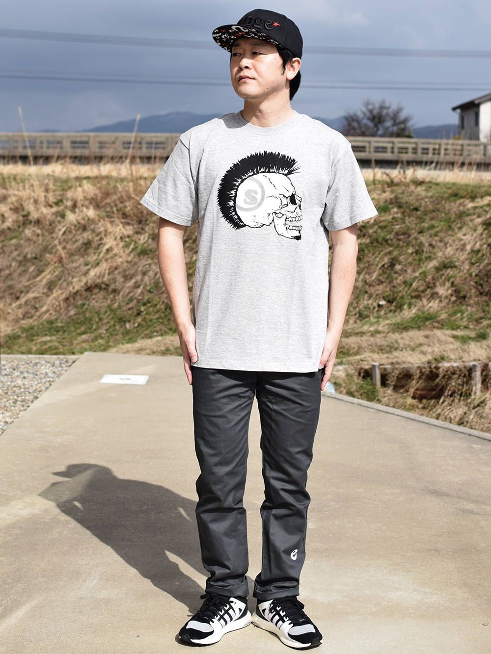 MOHICAN SKULL s/s T shirts