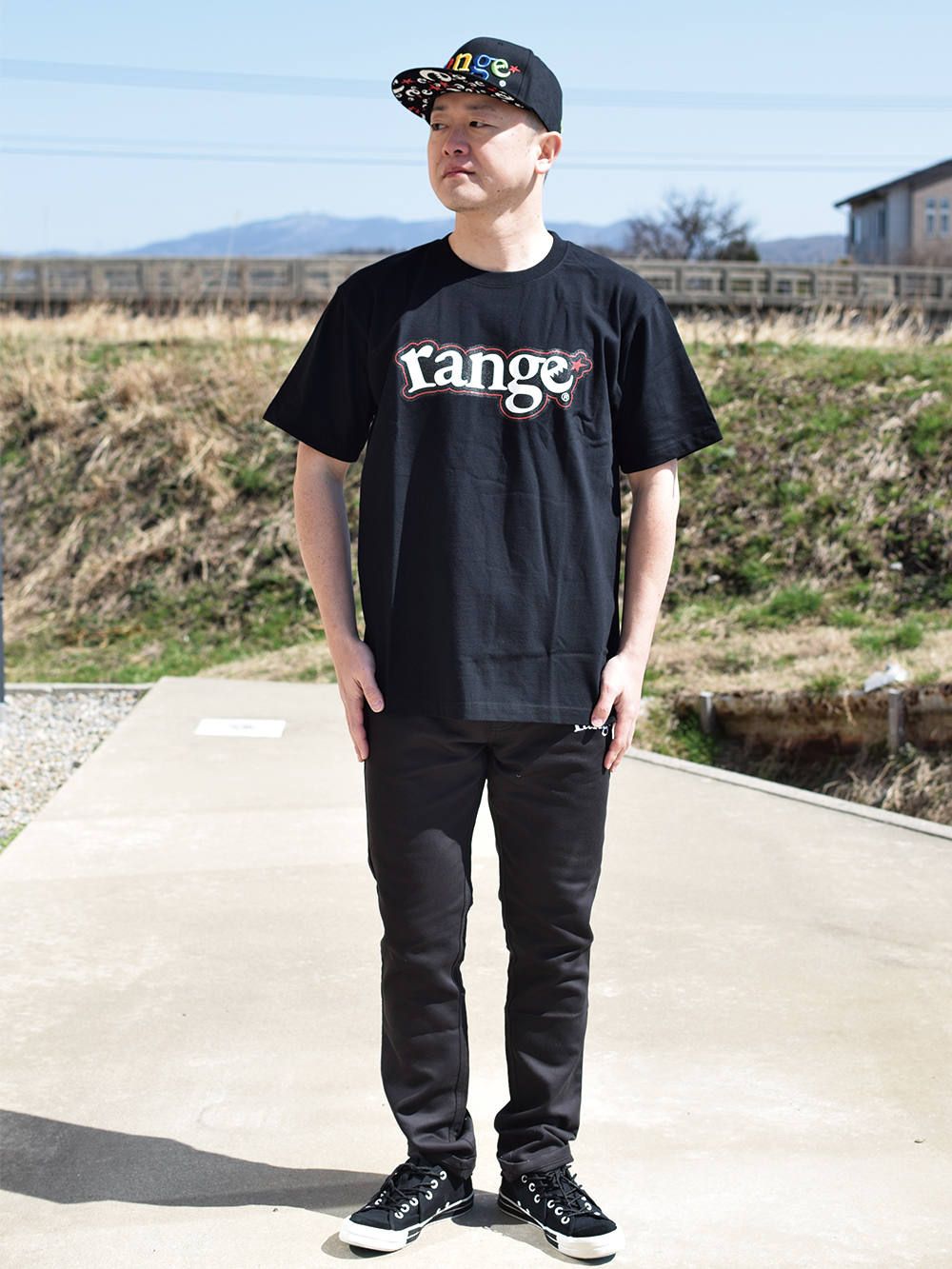 range triple logo s/s T new version