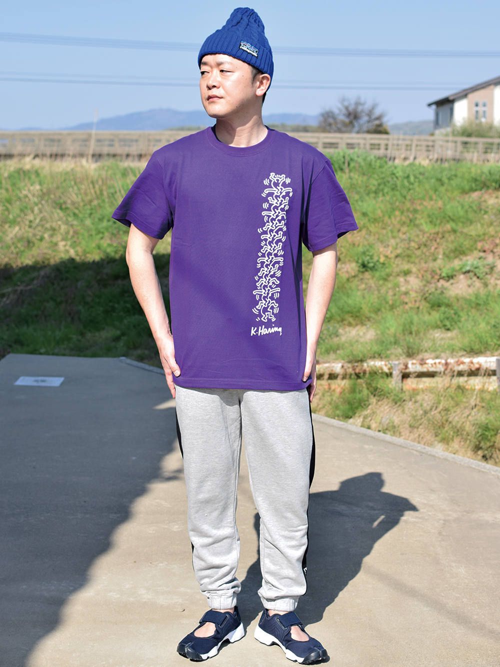 THRASHER×Keith Haring S/S T ②