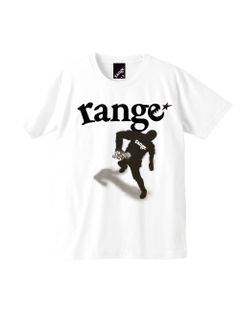 shadow man coming back white LOGO s/s T