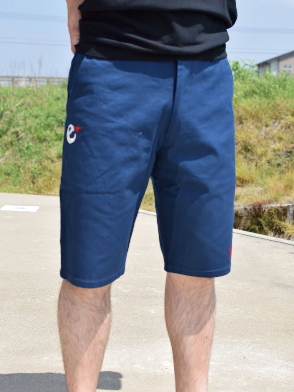 rg original red star stretch shorts