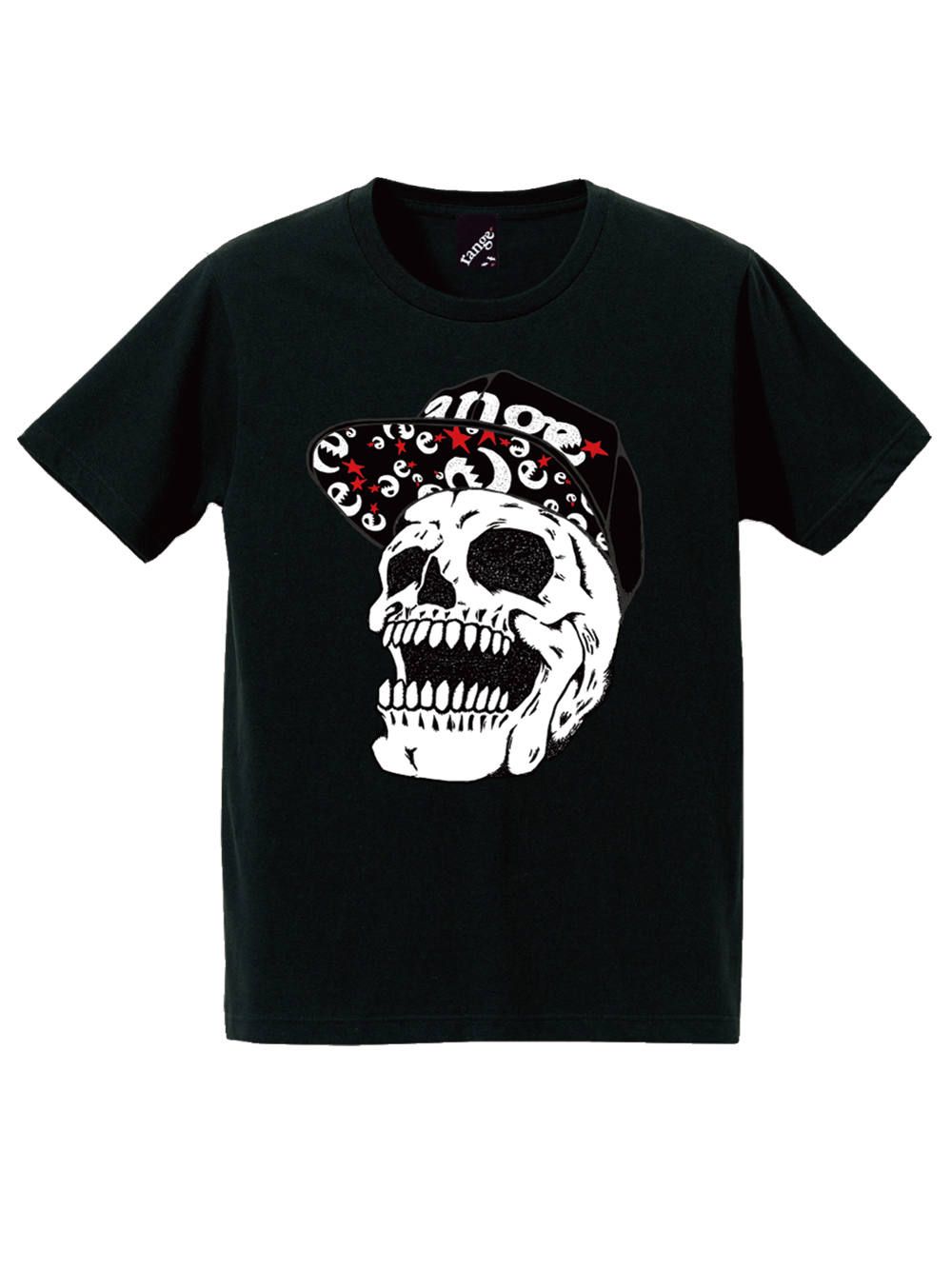 snap back skull s/s T