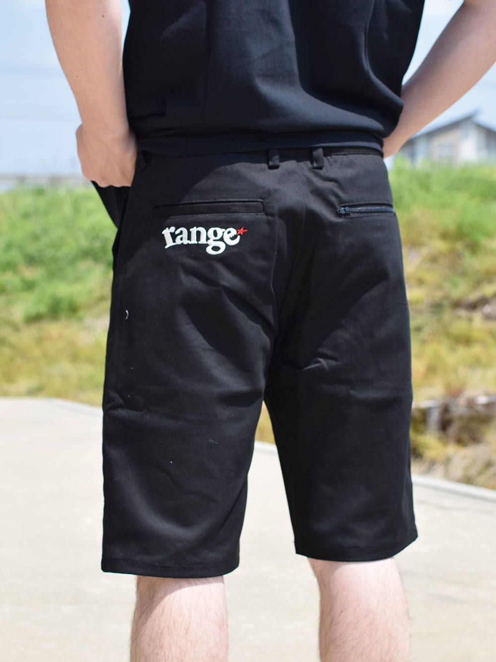 rg original red star stretch shorts