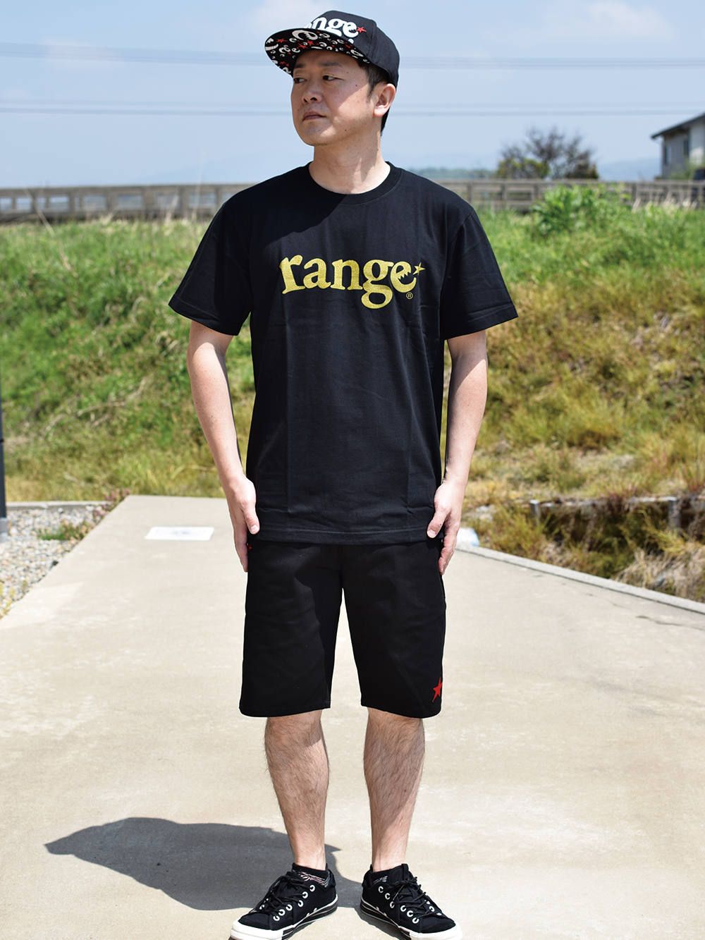 range logo s/s tee