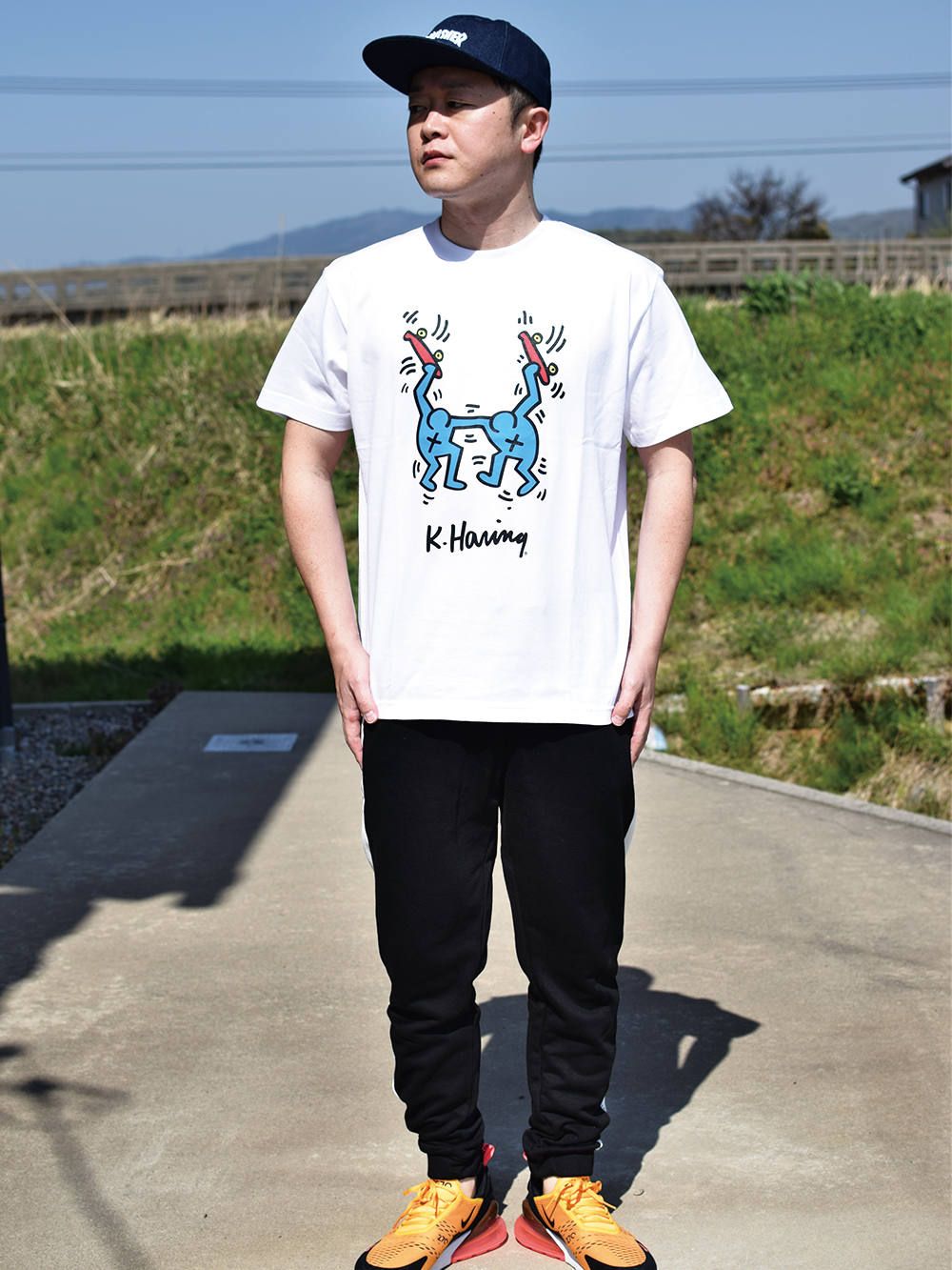 THRASHER×Keith Haring S/S T ①